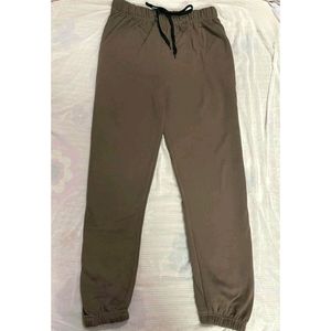 Greyish Brown Winter Joggers