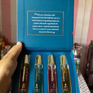 Mamaearth Perfume Set Of 4 (Unused)