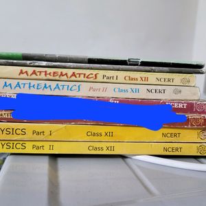 Class 12 Physics Maths English Science Books