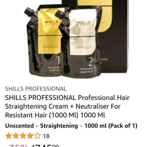 Permanent Hair Straightening Cream