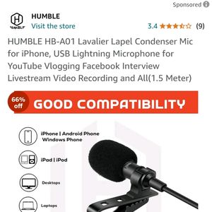 HUMBLE WIRE MIC FOR CREATER