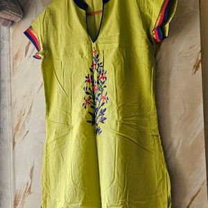 Pure Cotton M sized Kurti