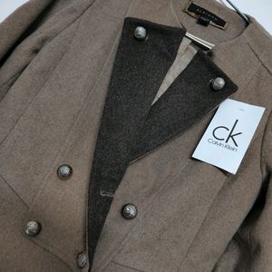 NEW WITH TAG KHAKI OVERCOAT