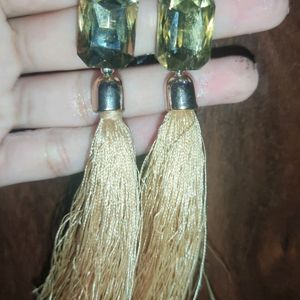 Stone Beaded Earrings