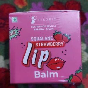 Squalane Strawberry Lip Balm