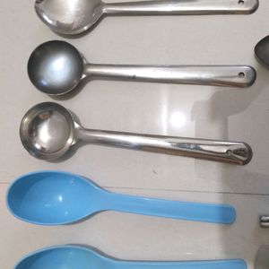 kitchen spoon combo steel, sanshi,taveto