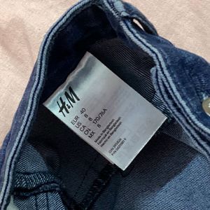 H&M denim ripped jeans