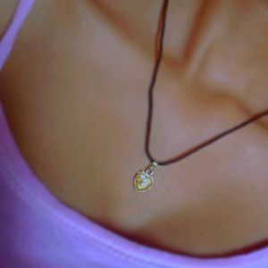 Gold , Silver & Pearl Necklace Pendant