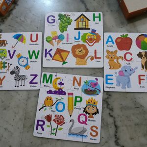 Educational ABCD puzzle For Kids