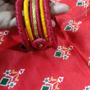 Red And Yellow Bangles