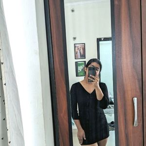 H&M Black Dress For Party And Fomal