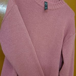 Hey Pink Warm Soft Sweater