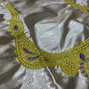 Blouse Piece One Meter With Embroidery