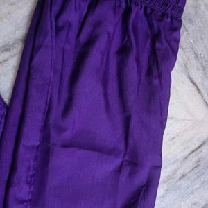 Purple Party wear Kurta Set