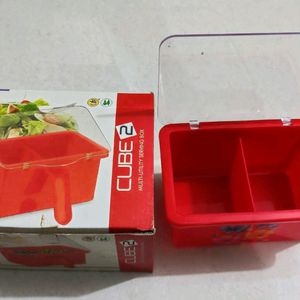 Stainless Steel Vessel & Plastic Container