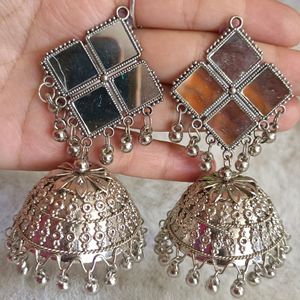 Ethnic Earrings Combo(Pack Of 5 Pairs)