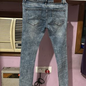 Blue Distress Deal Jeans