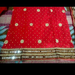 Very Heavy Bridal Punjabi Suit Dupatta