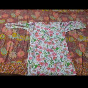 New Floral Kurti And Embroidered One❤️