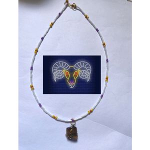 Tiger Eye Beaded Necklace