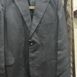 Black Coat And Pant For Gents