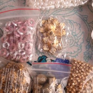 Mix Beads Pearl Ghungroo