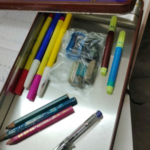 Old Box With Few Stationery