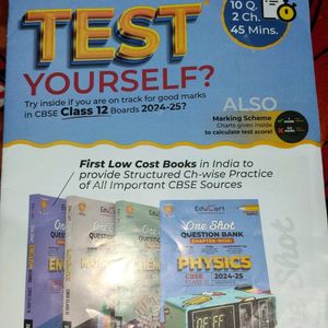 Educart CBSE Class 12 One Shot Test Yourself