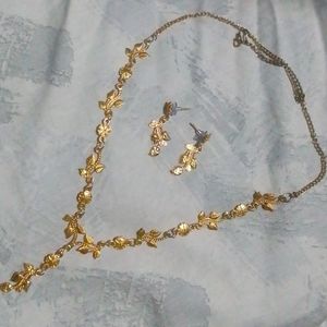 Brass Jewel Set ( Gold )