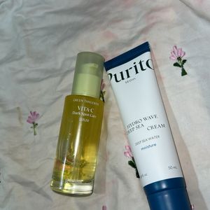 KBEAUTY PURITO MOISTURISER+GOODAL VITA C