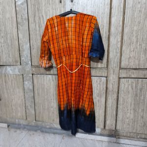 New Kurti With Thread Belt