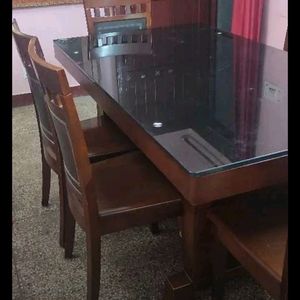 Dinning Table With 6 Chair