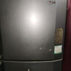 Double Door Fridge Grey