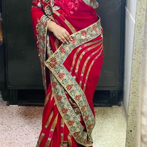 Heavy Saree With Blouse-2