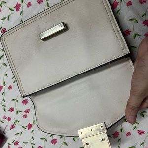 Zara White Sling Bag