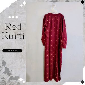 Red Kurti