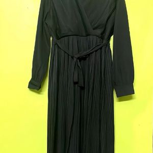 Black Awesome Dress Ruffled