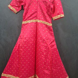 Ethnic Gown With Emboridary