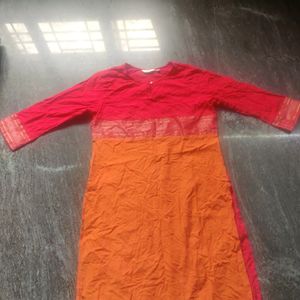 Like New Pink Ethnic Wear Kurta