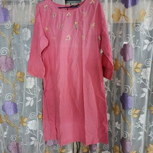 Pink Kurta