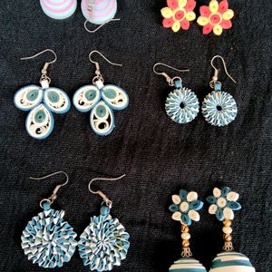 Quilling Earrings - 9 Set