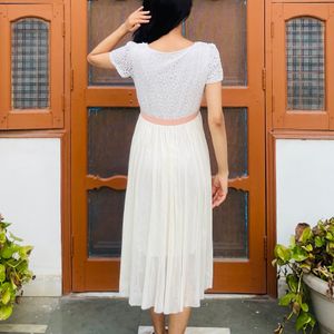 Korean Tulle Midi Dress