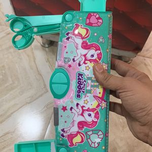 Mechanical Pencil Box unicorn Design