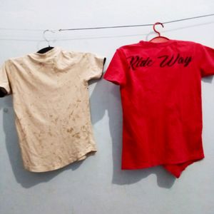 Combo Of Two Tshirt For Boys [6-7]Yrs.