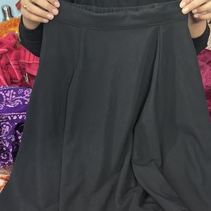 Black Flowy Skirt