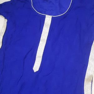 Blue Ethenic Kurties