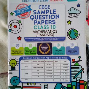 Class10th Mathematics Standard Sample Paper With Topers Exam Copy