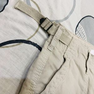 Stella Off White Adjustable Cargo