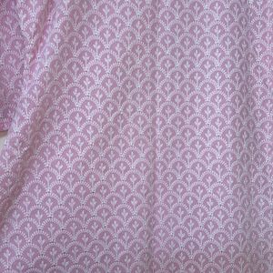 UNUSED Chikan kari Pastel Pink Kurta