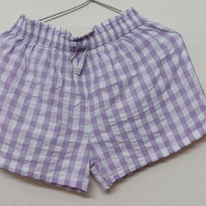 Cute Lavander Shorts